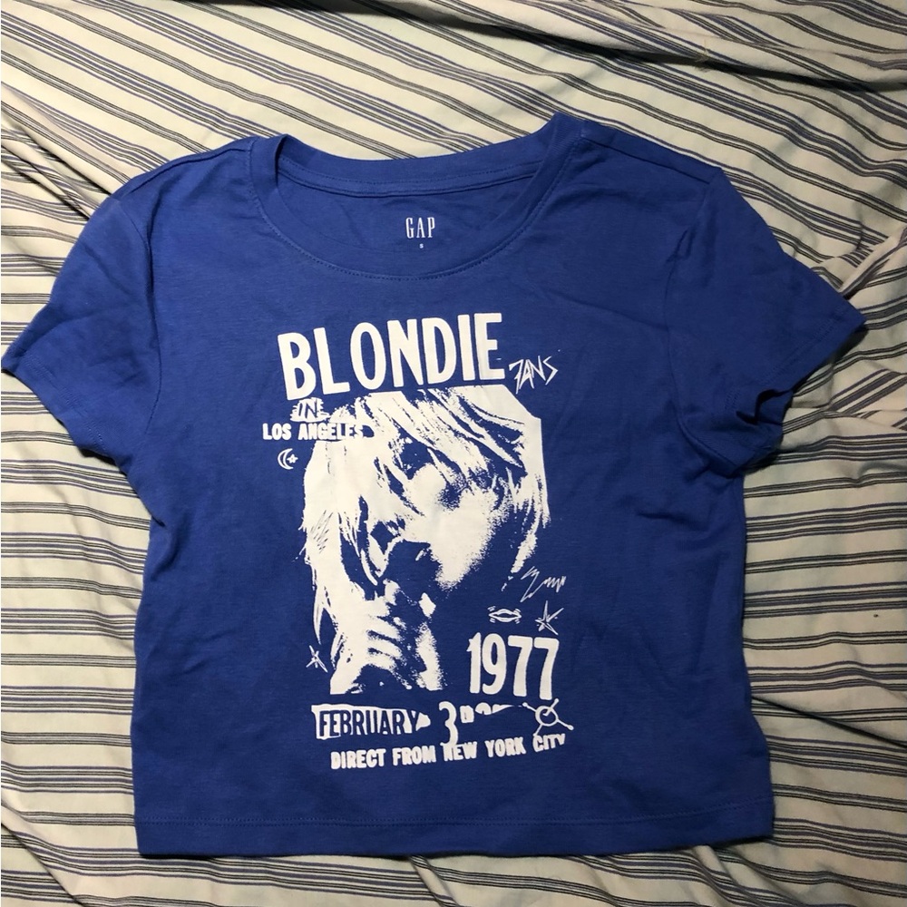 GAP Royal Blue Blondie Graphic Tee S